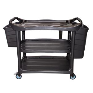 Carrinho de Estética Automotiva Aberto com 3 Bandejas LITH-LT6000S