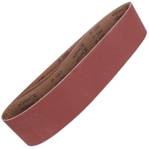 Lixa de Cinta em Óxido de Alumínio 100x915mm Grão 180 com 3 peças FORTGPRO-FG7083C