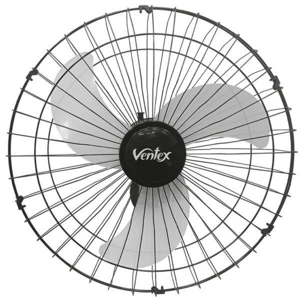 Ventilador Parede Oscilante Tex6 Max Turbo 60cm Preto JRF000059F 210W Bivolt VENTEX-602