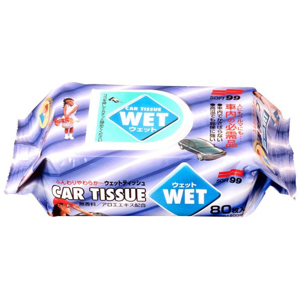 Lenço Umedecido Automotivo Car Tissue SOFT99-04126