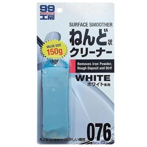 Descontaminante Automotivo Clay Bar White Alta Abrasividade SOFT99-09076