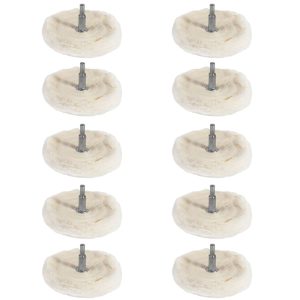 10 Rodas de Pano para Polimento com Haste 4 Pol. FORTGPRO-K6560
