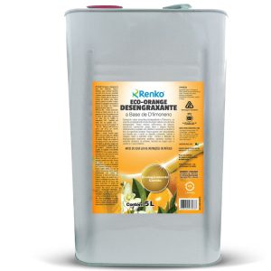 Eco Orange Desengraxante a Base de Dlimoneno 5 Litros RENKO-ECOR10