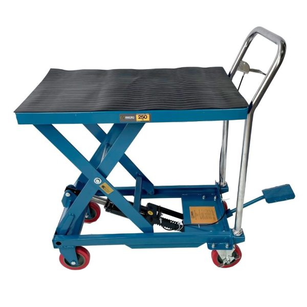 Mesa Hidráulica Pantográfica 250Kg com Roda de Poliuretano RIBEIRO-RMP001