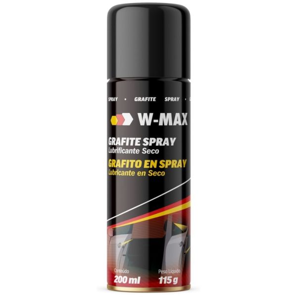 Grafite em Spray W-Max 200ml/115g WURTH-0893052411