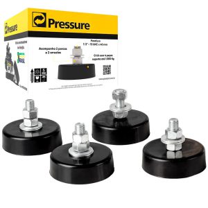 Kit Amortecedor de Vibração para Compressores 04 Peças PRESSURE-1280668637