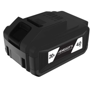 Bateria Intercambiável de Íon de Lítio 20V 4Ah com Indicador de Carga MENEGOTTI-29117659