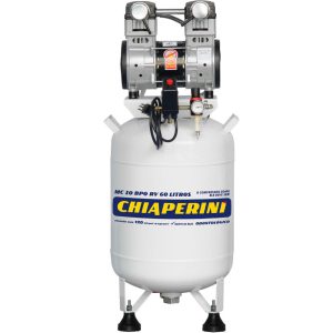 Motocompressor Odontológico Isento de Óleo MC 10 BPO 2HP 10 Pés 60L 220V CHIAPERINI-MC10-BPO-RV