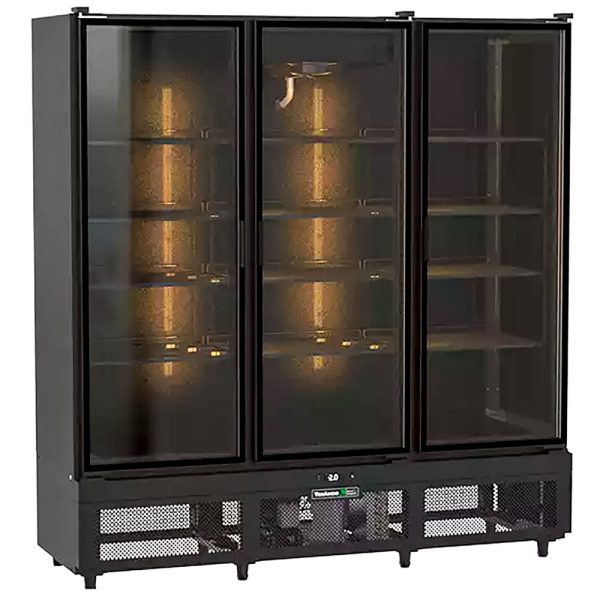 Expositor Vertical 3 Portas para Bebidas Porta de Vidro Aquecido Led Quente PCFREV3P Prime 220V VENANCIO-39838