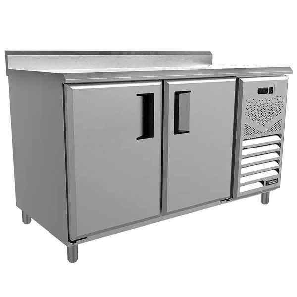 Balcão de Encosto Refrigerado Standard Venâncio 2m 220V Interno Aluz com Borda Espelhado VCFRH20 VENANCIO-32915