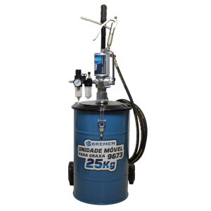 Propulsora Pneumática para Graxa de Aço 25Kg BREMEN-9673