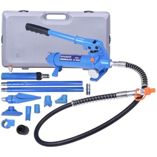 Esticador Hidráulico 4 Toneladas com Maleta 16 Peças RIOSUL TOOLS-R070024