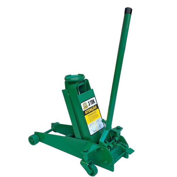 Macaco Jacaré 3 Toneladas Compacto com Roda de Ferro RIBEIRO-RM0029