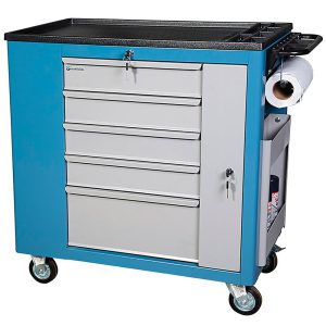 Carrinho para Manutenção de Veículos com Caixas Plásticas MARCON-CR90