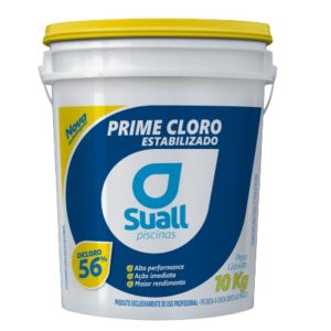 Balde Dicloro Prime Granulado 10Kg para Piscinas SUALL PISCINAS-CPDGEBD10