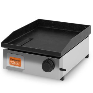 Chapa Bifeteira Slim CBS40 a Gás 40cm em Inox 0,3Kg/h com 1 Queimador TOSTANDO-60011