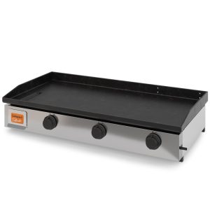 Chapa Bifeteira Slim CBS100 a Gás 100cm em Inox 0,9Kg/h com 3 Queimadores TOSTANDO-60014