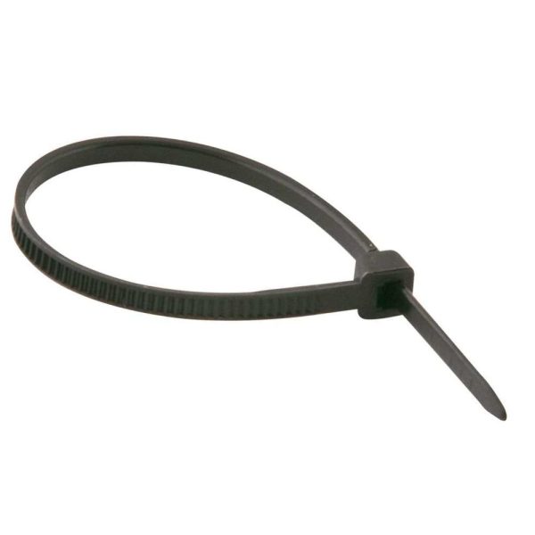 Abraçadeira de nylon preta 100 mm x 2,5 mm VONDER-2815100101