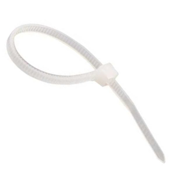 Abraçadeira de nylon branca 400mm x 4,8mm VONDER-2815400100