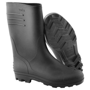 Bota de Pvc Preta Cano Médio com Forro 41 VONDER-7059410000
