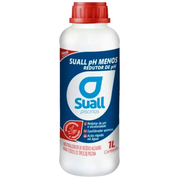 Suall PH Menos para Piscinas 1 Litro SUALL PISCINAS-CPHMEL01