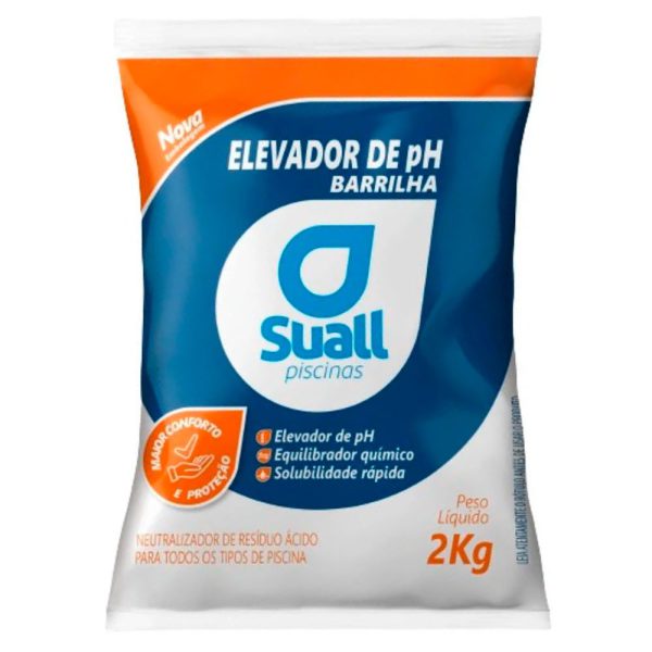 Elevador de PH Barrilha 2Kg SUALL PISCINAS-CELPHF20