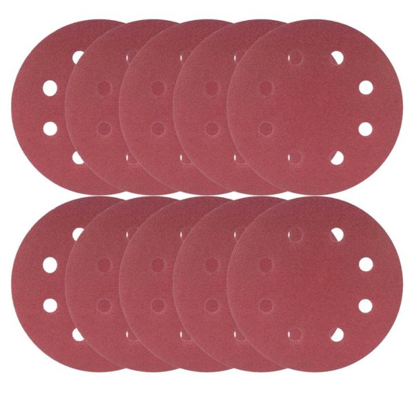 Disco de Lixa com 180mm Grão 100 para Lixadeira LPV 750 com 10 Peças VONDER-1258180100