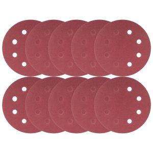 Disco de Lixa com 180mm Grão 120 para Lixadeira LPV 750 com 10 Peças VONDER-1258180120