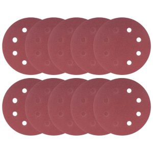 Disco de Lixa com 180mm Grão 180 com 10 Unidades VONDER-1258180180