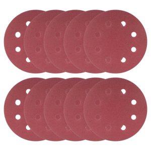 Disco de Lixa com 180mm Grão 80 para Lixadeira LPV 750 com 10 Peças VONDER-1258180080