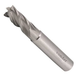 Fresa de topo em aço rápido com 4 cortes DIN 844A 4,0 mm VONDER-5315040000