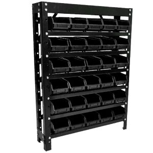 Estante Gaveteiros Black com 30 Caixas Alta Preta Nº3 EP30/3 SONELMA-EP-30/3-A-PR