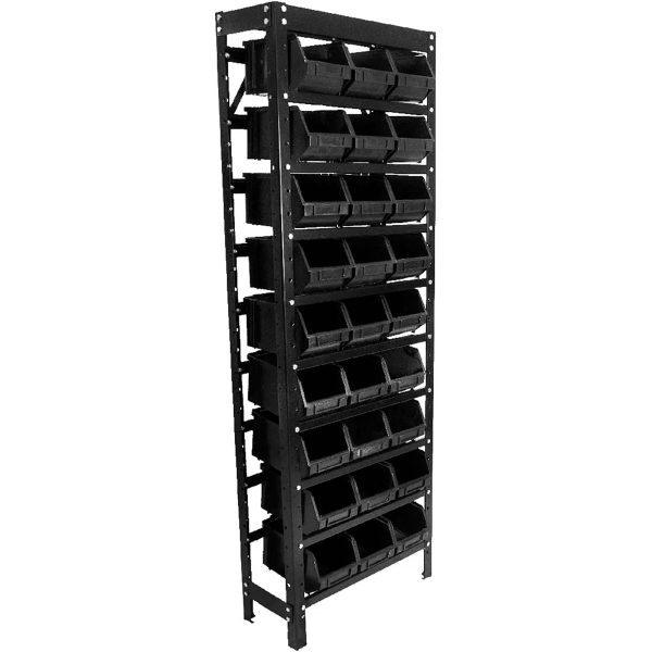 Estante Gaveteiros Black com 27 Caixas Preta N° 05 EP27/5 SONELMA-EST-27/5-PR