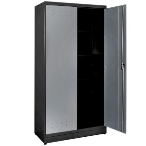 Armário Multiuso Abile Dark 4 Prateleiras 1,85m PRESTO-90101