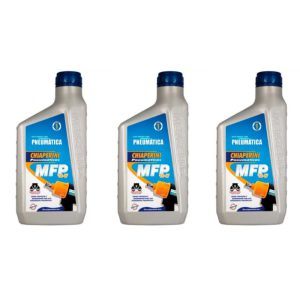 Kit com 3 Óleos para Ferramentas Pneumáticas 1 Litro CHIAPERINI-K7463