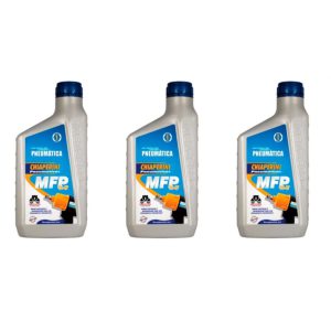 Kit com 3 Óleos para Compressor Pistão VG 150 AW 1 Litro CHIAPERINI-K7465