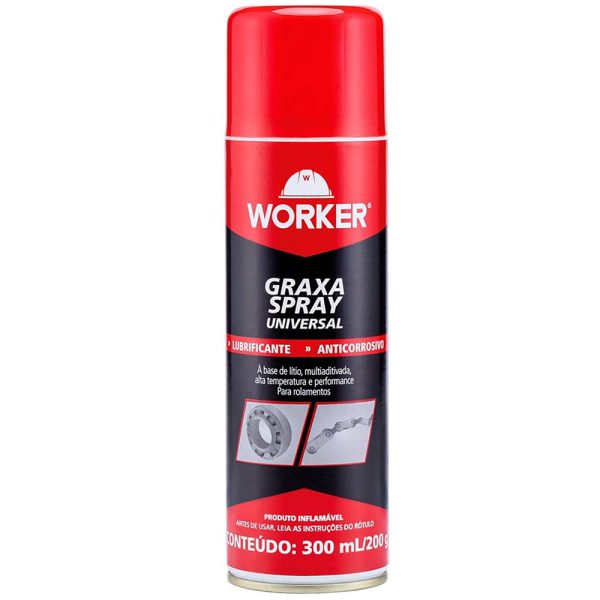 Graxa Lítio Spray Universal 300ml WORKER-47627