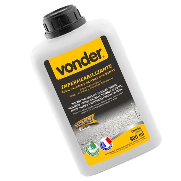 Impermeabilizante de Água, Umidade e Manchas Naturais Biodegradável 900 ml VONDER-5181000100