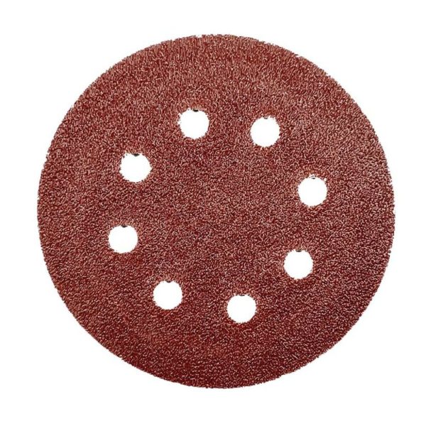 Lixa com Velcro 125mm Grão 60 STAMACO-10449