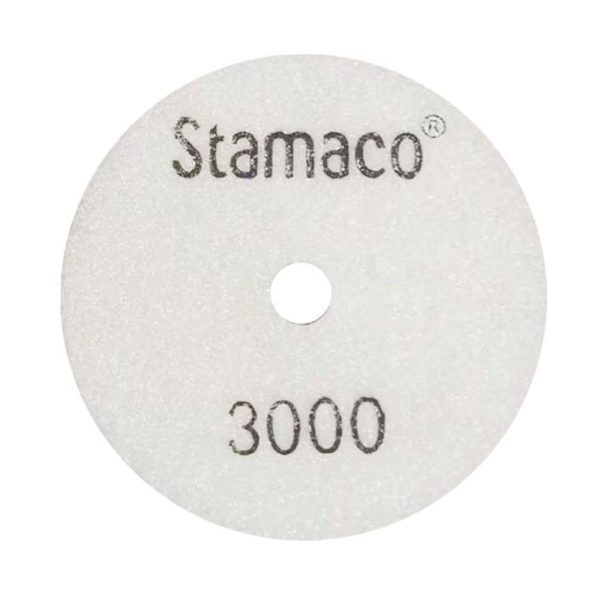 Disco de Lixa Diamantada Brilho D’ Água 100mm Grão 3000 STAMACO-10159