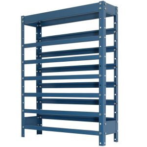 Estante Porta Componentes Azul sem Gaveta para 30 Caixas Nr. 3 NOCRAM-NE303