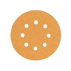 Disco de Lixa 180mm Grão 60 com Velcro 5 Unidades STAMACO-10623