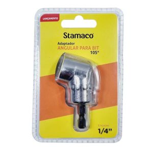 Adaptador Angular para Bit com Controle Antivibração 1/4 Pol. STAMACO-11569