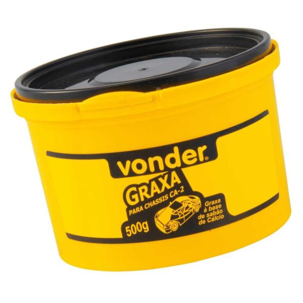 Graxa CA2 para Lubrificação de Articulações do Chassis 500 g VONDER-GRAXA500G