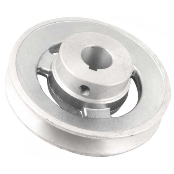 Polia de Alumínio 1 Canal Canal A 100 mm com Furo de 19 mm VONDER-6677019100