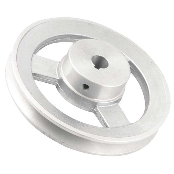 Polia de Alumínio 1 Canal 150mm Furo 5/8 Pol. VONDER-6677058150