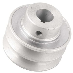 Polia de Alumínio 2 Canais Perfil A 70 mm com Furo de 3/4 Pol. VONDER-6677134070