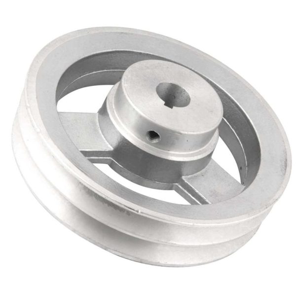 Polia de Alumínio 2 Canais Canal A 150 mm com Furo de 3/4 Pol. VONDER-6677134150
