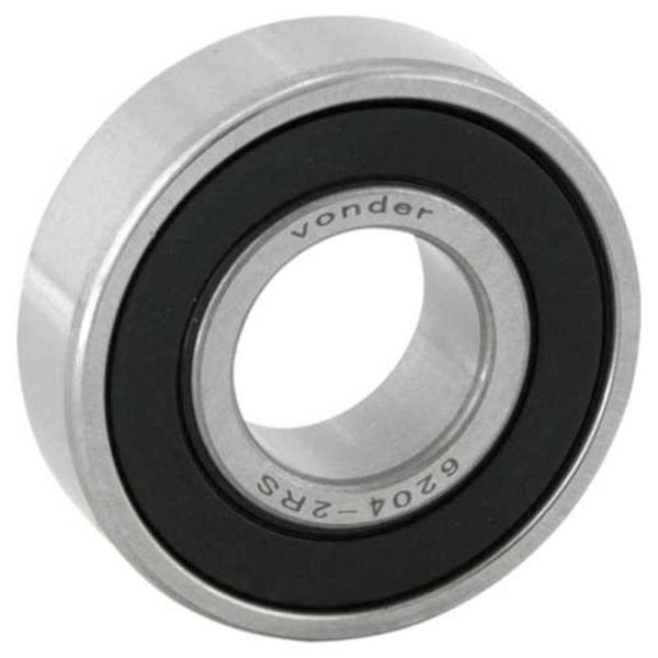 Rolamento Rígido de Esfera 6204-2RS 20mm x 47mm x 14mm VONDER-6674620400