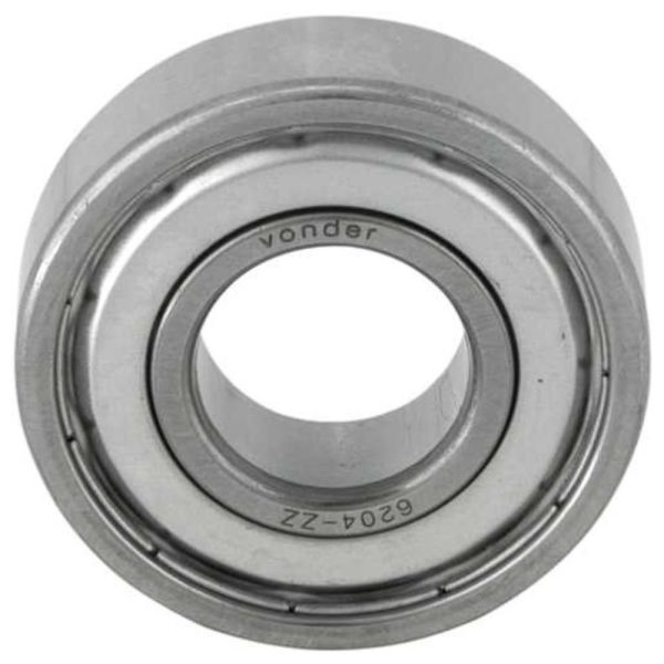 Rolamento Rígido de Esfera 6204-ZZ com Blindagem de Aço VONDER-6672620400